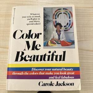 Color Me Beautiful Discover Your Natural Beauty by Carole Jackson Vintage